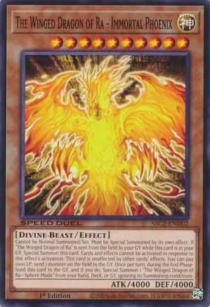Image of The Winged Dragon of Ra - Immortal Phoenix [SBC2-END02] Common