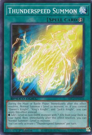 Image of Thunderspeed Summon [SBC2-ENA16] Common