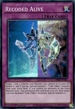 Image of Recoded Alive (SR) [CRBR-EN060] Super Rare