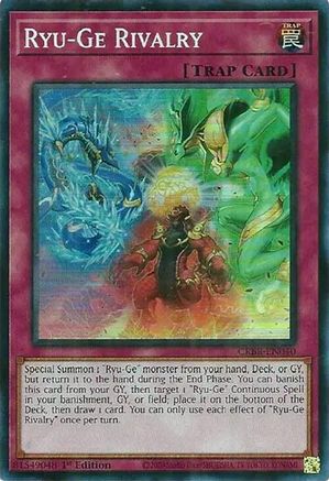 Image of Ryu-Ge Rivalry (SR) [CRBR-EN040] Super Rare