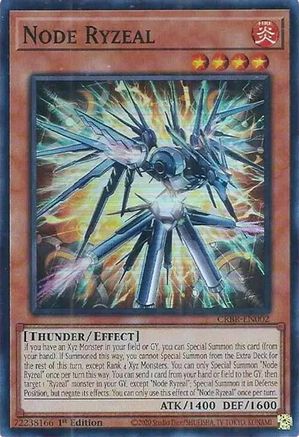 Image of Node Ryzeal (SR) [CRBR-EN002] Super Rare