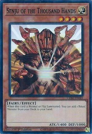Image of Senju of the Thousand Hands (SR) [CRBR-EN041] Super Rare