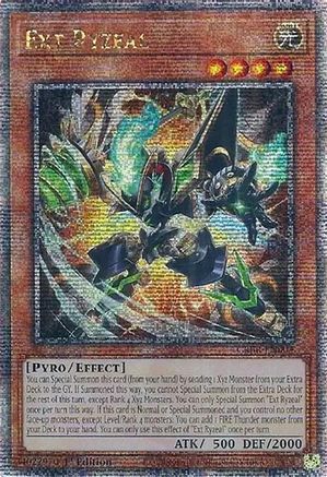 Image of Ext Ryzeal (Quarter Century Secret Rare) [CRBR-EN004] Quarter Century Secret Rare