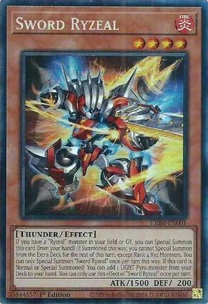 Image of Sword Ryzeal [CRBR-EN001] Collector's Rare