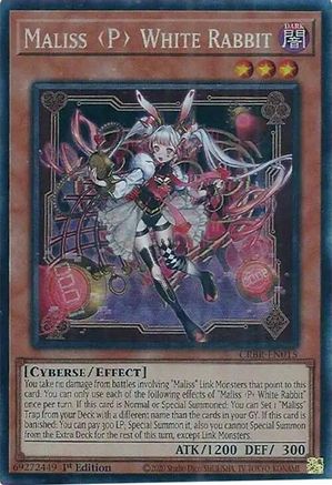 Image of Maliss P White Rabbit [CRBR-EN015] Collector's Rare