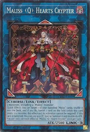 Image of Maliss Q Hearts Crypter [CRBR-EN020] Collector's Rare