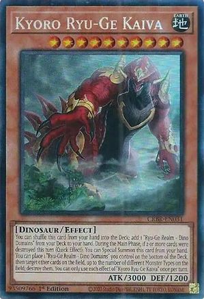 Image of Kyoro Ryu-Ge Kaiva [CRBR-EN031] Collector's Rare