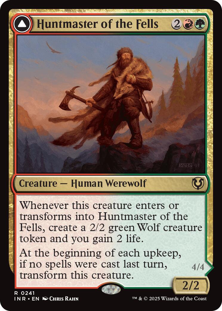 Image of Huntmaster of the Fells // Ravager of the Fells [Innistrad Remastered]