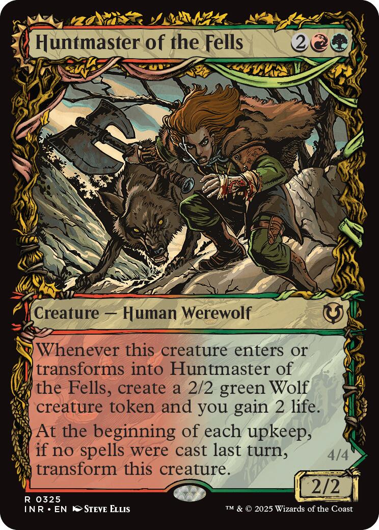 Image of Huntmaster of the Fells // Ravager of the Fells (Showcase) [Innistrad Remastered]