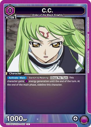 Image of C.C. (005) (UE04BT/CGH-1-005) - UE04BT Code Geass Lelouch of the Rebellion