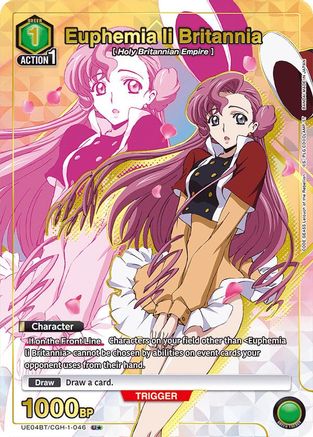 Image of Euphemia li Britannia (046) (U*) (UE04BT/CGH-1-046) - UE04BT Code Geass Lelouch of the Rebellion Foil