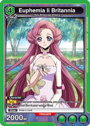 Image of Euphemia li Britannia (047) (UE04BT/CGH-1-047) - UE04BT Code Geass Lelouch of the Rebellion Foil