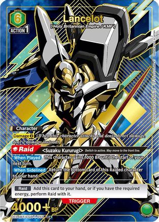 Image of Lancelot (R*) (UE04BT/CGH-1-059) - UE04BT Code Geass Lelouch of the Rebellion Foil