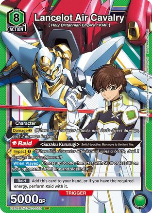 Image of Lancelot Air Cavalry (UE04BT/CGH-1-060) - UE04BT Code Geass Lelouch of the Rebellion Foil