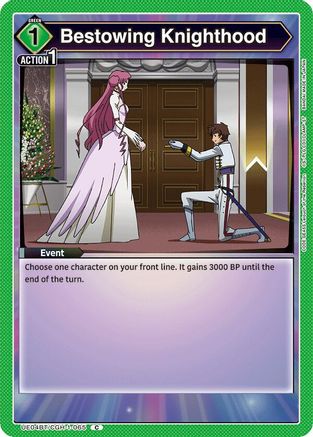 Image of Bestowing Knighthood (UE04BT/CGH-1-065) - UE04BT Code Geass Lelouch of the Rebellion