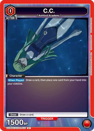 Image of C.C. (075) (UE04BT/CGH-1-075) - UE04BT Code Geass Lelouch of the Rebellion