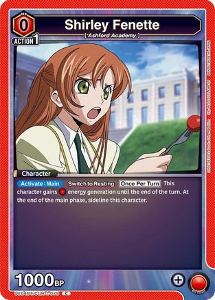 Image of Shirley Fenette (079) (UE04BT/CGH-1-079) - UE04BT Code Geass Lelouch of the Rebellion