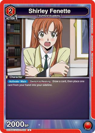 Image of Shirley Fenette (080) (UE04BT/CGH-1-080) - UE04BT Code Geass Lelouch of the Rebellion