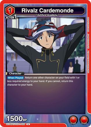 Image of Rivalz Cardemonde (UE04BT/CGH-1-089) - UE04BT Code Geass Lelouch of the Rebellion