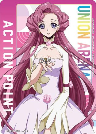 Image of Action Point Card (AP04) (Euphemia li Britannia) (UE04BT/CGH-1-AP04) - UE04BT Code Geass Lelouch of the Rebellion Foil