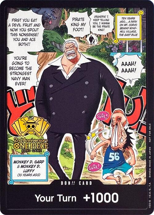 Image of DON!! Card (2nd Anniversary Tournament) [One Piece Promotion Cards]
