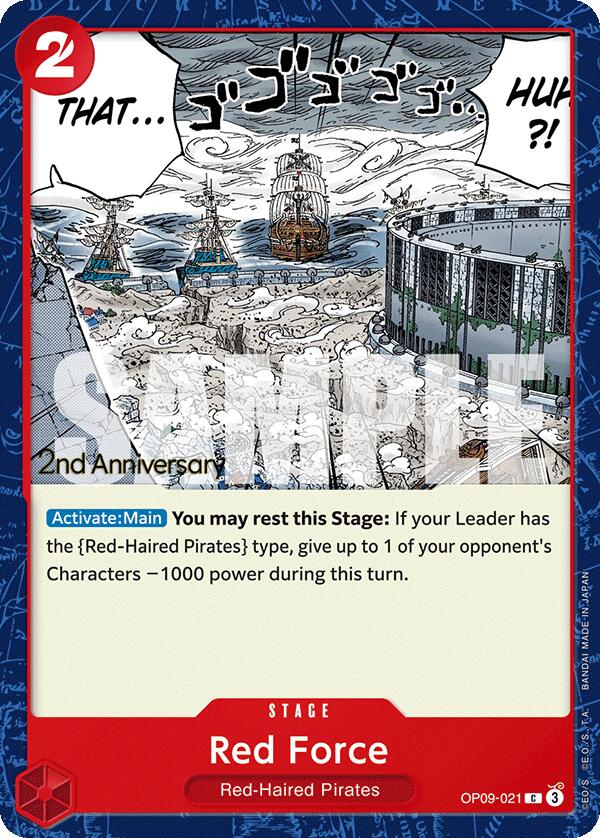 Image of Red Force [Emperors in the New World: 2nd Anniversary Tournament Cards]