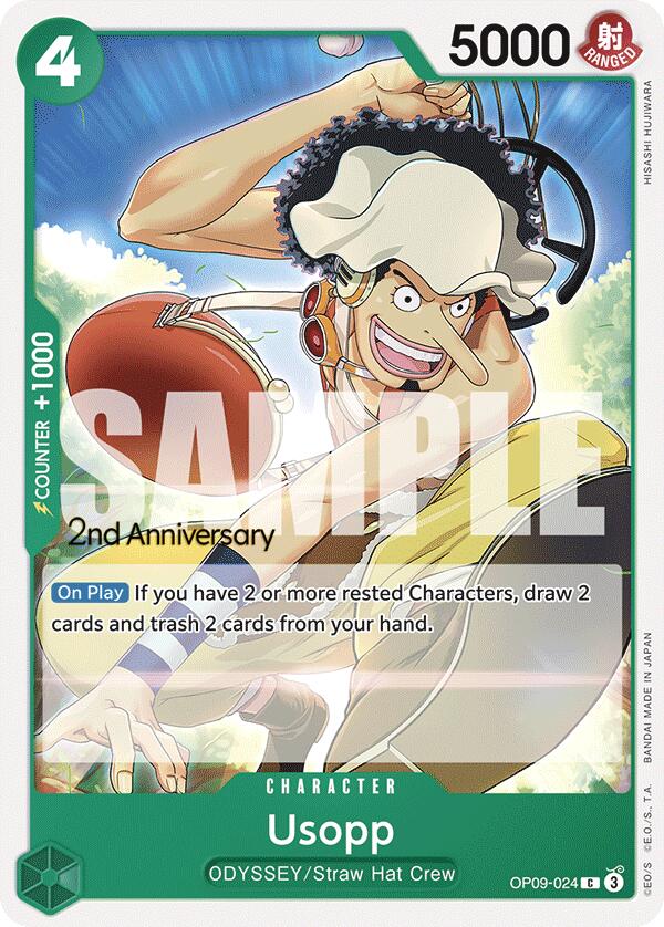 Image of Usopp [Emperors in the New World: 2nd Anniversary Tournament Cards]