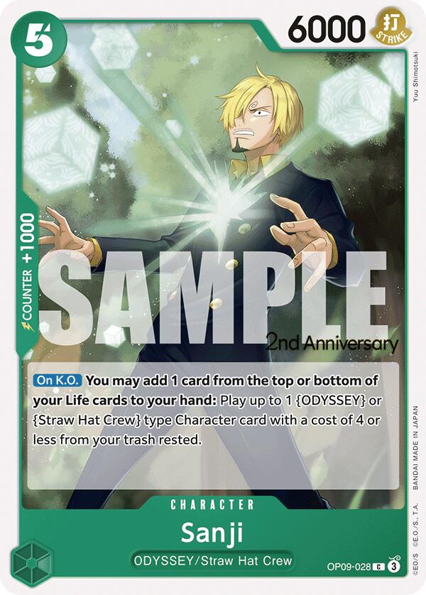 Image of Sanji [Emperors in the New World: 2nd Anniversary Tournament Cards]