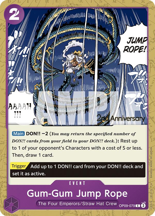 Image of Gum-Gum Jump Rope [Emperors in the New World: 2nd Anniversary Tournament Cards]