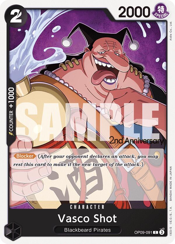 Image of Vasco Shot [Emperors in the New World: 2nd Anniversary Tournament Cards]