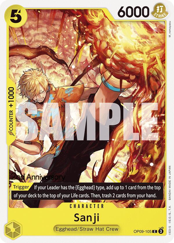 Image of Sanji [Emperors in the New World: 2nd Anniversary Tournament Cards]