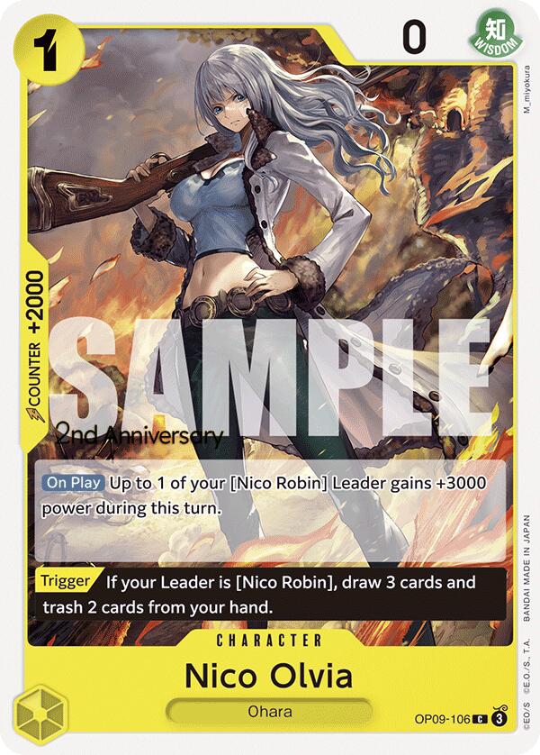 Image of Nico Olvia [Emperors in the New World: 2nd Anniversary Tournament Cards]