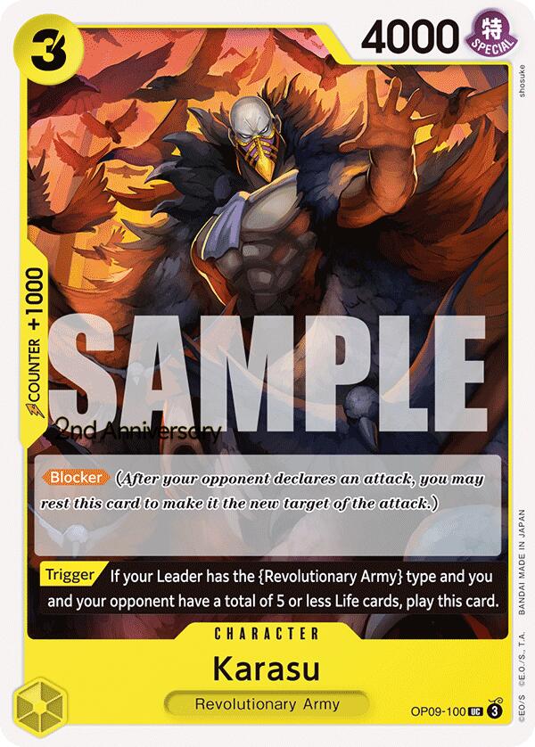 Image of Karasu [Emperors in the New World: 2nd Anniversary Tournament Cards]