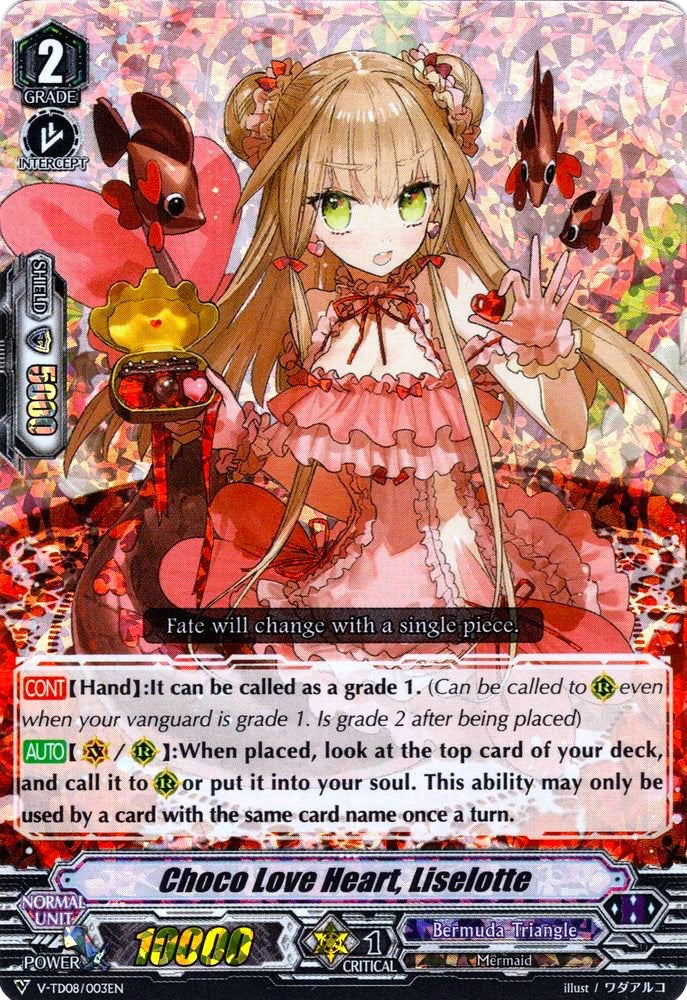 Image of Choco Love Heart, Liselotte (Parallel Foil) (V-TD08/003EN) [Schokolade Melody]