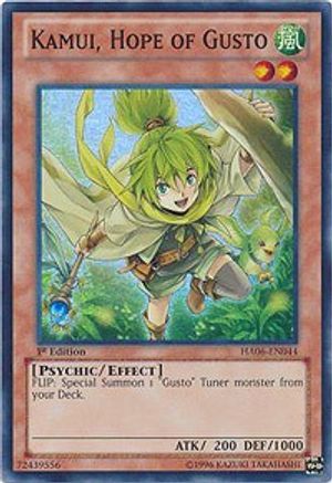 Image of Kamui, Hope of Gusto [HA06-EN044] Super Rare