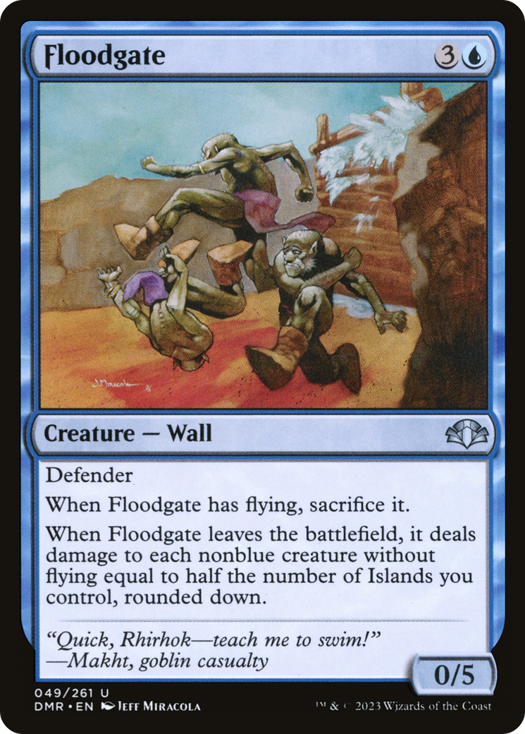 Image of Floodgate [Dominaria Remastered]