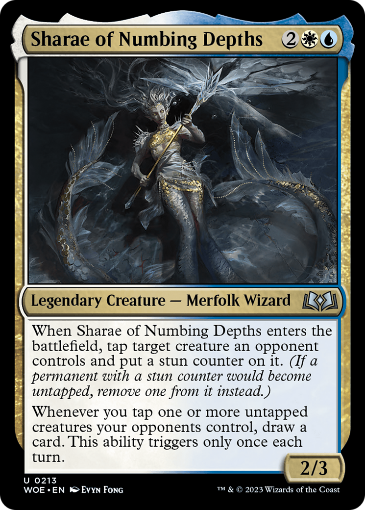Image of Sharae of Numbing Depths [Wilds of Eldraine]