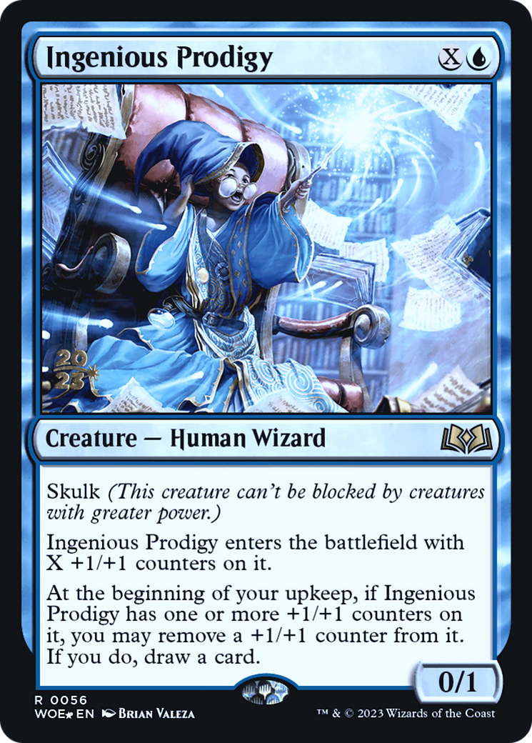 Image of Ingenious Prodigy [Wilds of Eldraine Prerelease Promos]