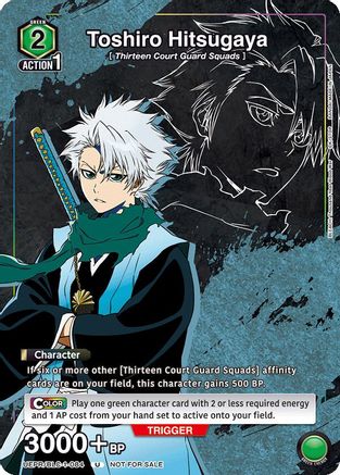 Image of Toshiro Hitsugaya (084) (UEPR/BLC-1-084) - Union Arena Promotion Cards Foil