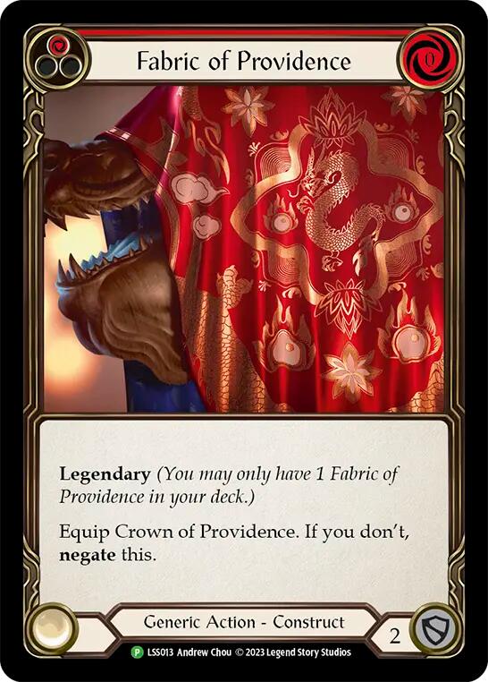 Image of Fabric of Providence // Crown of Providence [LSS013] (Promo)  Cold Foil