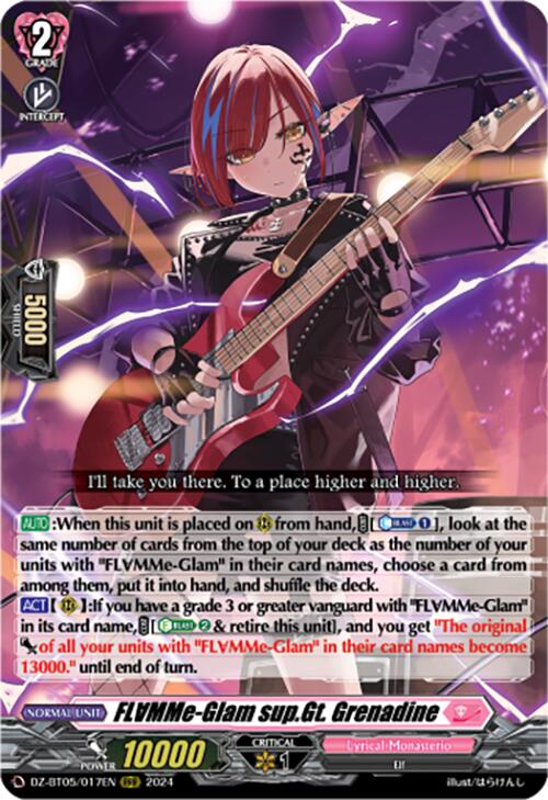 Image of FLMMe-Glam sup.Gt. Grenadine (DZ-BT05/017EN) [Omniscient Awakening]