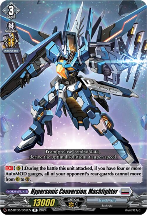 Image of Hypersonic Conversion, Machfighter (DZ-BT05/052EN) [Omniscient Awakening]
