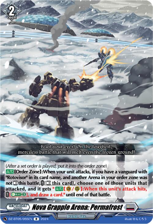 Image of Nova Grapple Arena: Permafrost (DZ-BT05/055EN) [Omniscient Awakening]