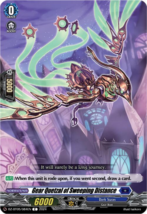 Image of Gear Quetzal of Sweeping Distance (DZ-BT05/084EN) [Omniscient Awakening]