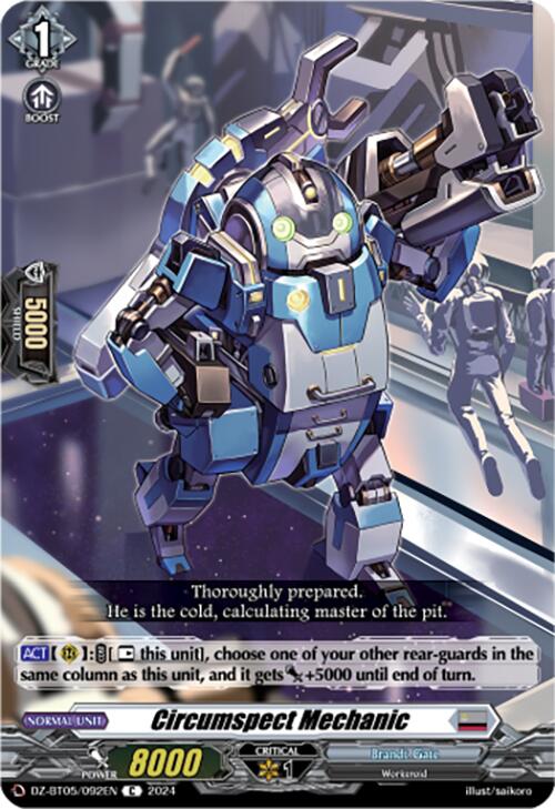 Image of Circumspect Mechanic (DZ-BT05/092EN) [Omniscient Awakening]