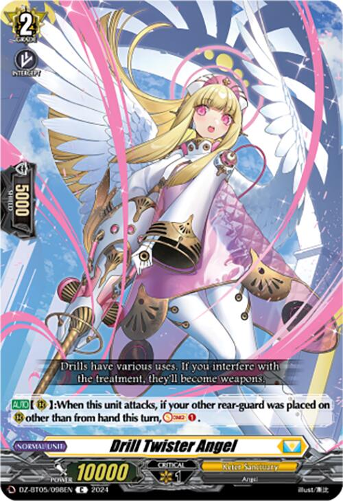 Image of Drill Twister Angel (DZ-BT05/098EN) [Omniscient Awakening]