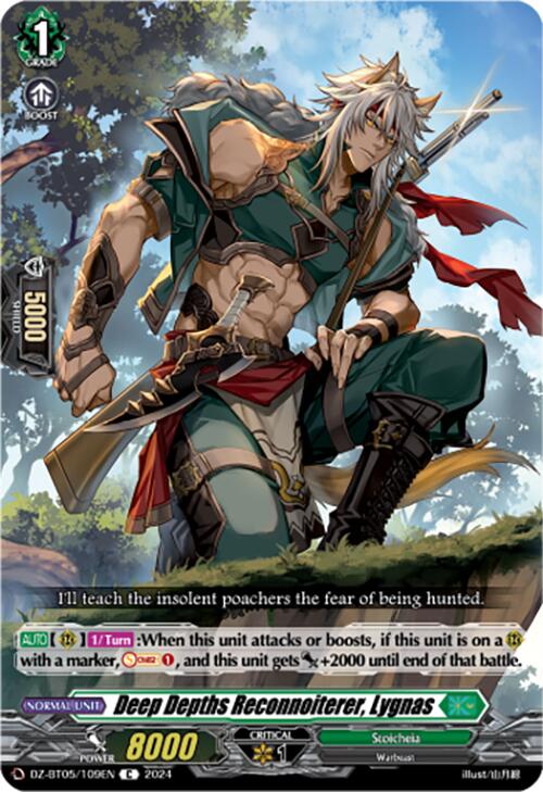 Image of Deep Depths Reconnoiterer, Lygnas (DZ-BT05/109EN) [Omniscient Awakening]
