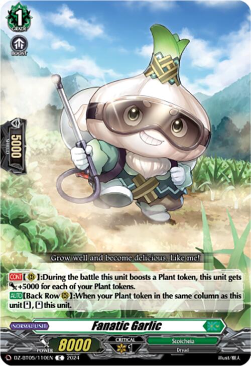 Image of Fanatic Garlic (DZ-BT05/110EN) [Omniscient Awakening]