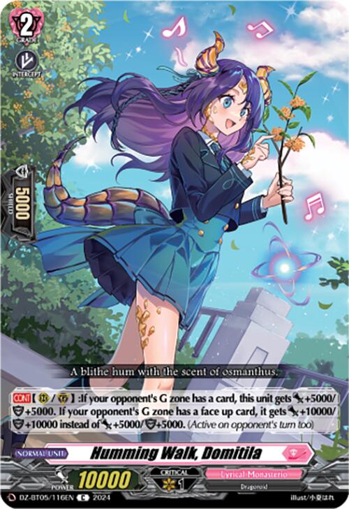 Image of Humming Walk, Domitila (DZ-BT05/116EN) [Omniscient Awakening]