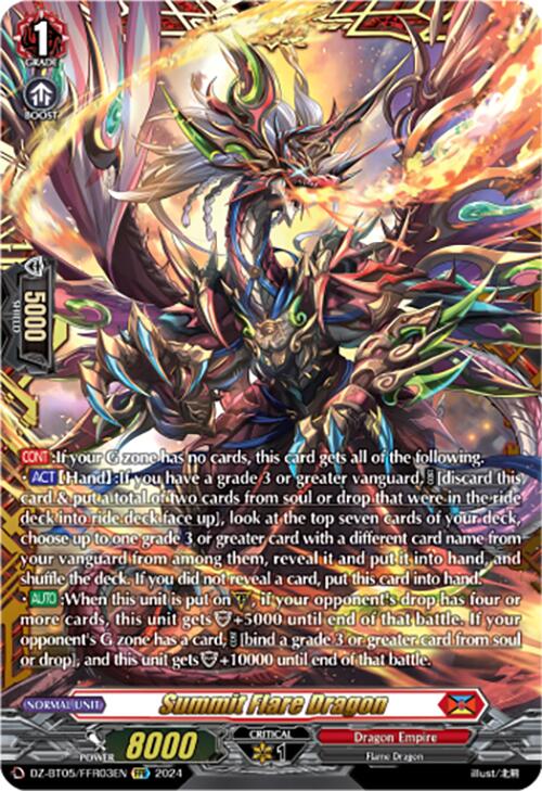 Image of Summit Flare Dragon (DZ-BT05/FFR03EN) [Omniscient Awakening]